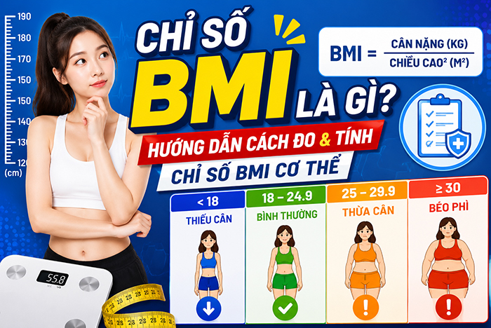 BMI là gì cách tính chỉ số BMI