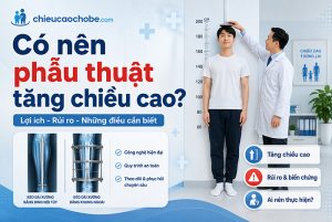 Có nên phẫu thuật tăng chiều cao