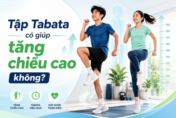 Tập Tabata có giúp tăng chiều cao không?